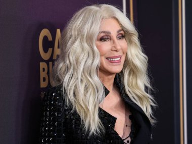 American singer, actress and television personality Cher arrives at NBC's 'Carol Burnett: 90 Years Of Laughter + Love' Birthday Special held at AVALON Hollywood and Bardot on March 2, 2023 in Hollywood, Los Angeles, California, United States. 