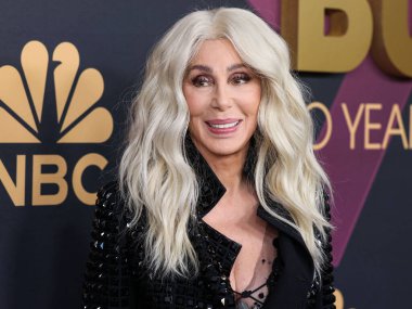 American singer, actress and television personality Cher arrives at NBC's 'Carol Burnett: 90 Years Of Laughter + Love' Birthday Special held at AVALON Hollywood and Bardot on March 2, 2023 in Hollywood, Los Angeles, California, United States. 