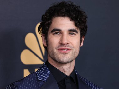 Darren Criss arrives at NBC's 'Carol Burnett: 90 Years Of Laughter + Love' Birthday Special held at AVALON Hollywood and Bardot on March 2, 2023 in Hollywood, Los Angeles, California, United States. 