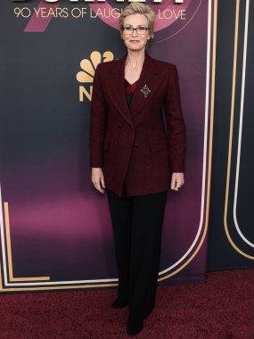 Jane Lynch arrives at NBC's 'Carol Burnett: 90 Years Of Laughter + Love' Birthday Special held at AVALON Hollywood and Bardot on March 2, 2023 in Hollywood, Los Angeles, California, United States. 