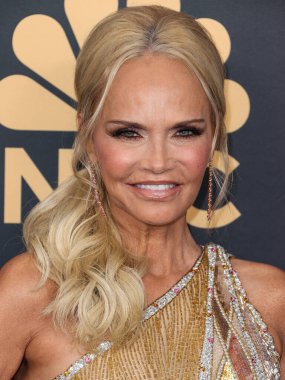 Kristin Chenoweth arrives at NBC's 'Carol Burnett: 90 Years Of Laughter + Love' Birthday Special held at AVALON Hollywood and Bardot on March 2, 2023 in Hollywood, Los Angeles, California, United States. 
