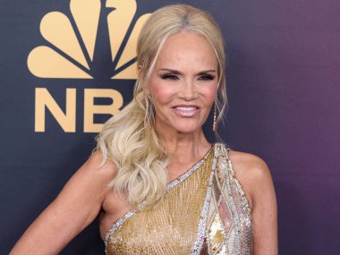 Kristin Chenoweth arrives at NBC's 'Carol Burnett: 90 Years Of Laughter + Love' Birthday Special held at AVALON Hollywood and Bardot on March 2, 2023 in Hollywood, Los Angeles, California, United States. 