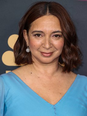 Maya Rudolph arrives at NBC's 'Carol Burnett: 90 Years Of Laughter + Love' Birthday Special held at AVALON Hollywood and Bardot on March 2, 2023 in Hollywood, Los Angeles, California, United States. 