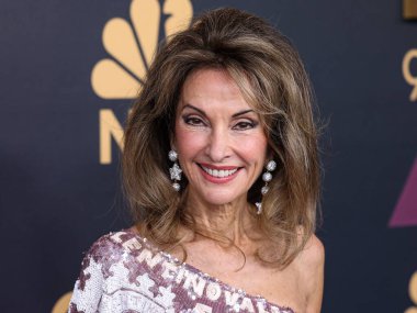Susan Lucci arrives at NBC's 'Carol Burnett: 90 Years Of Laughter + Love' Birthday Special held at AVALON Hollywood and Bardot on March 2, 2023 in Hollywood, Los Angeles, California, United States. 