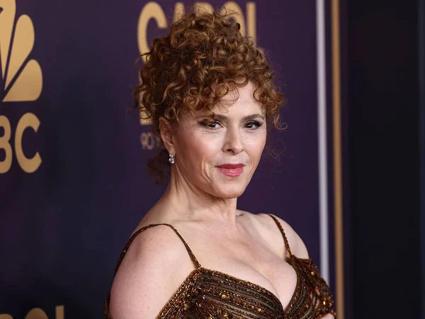 Bernadette Peters arrives at NBC's 'Carol Burnett: 90 Years Of Laughter + Love' Birthday Special held at AVALON Hollywood and Bardot on March 2, 2023 in Hollywood, Los Angeles, California, United States. 