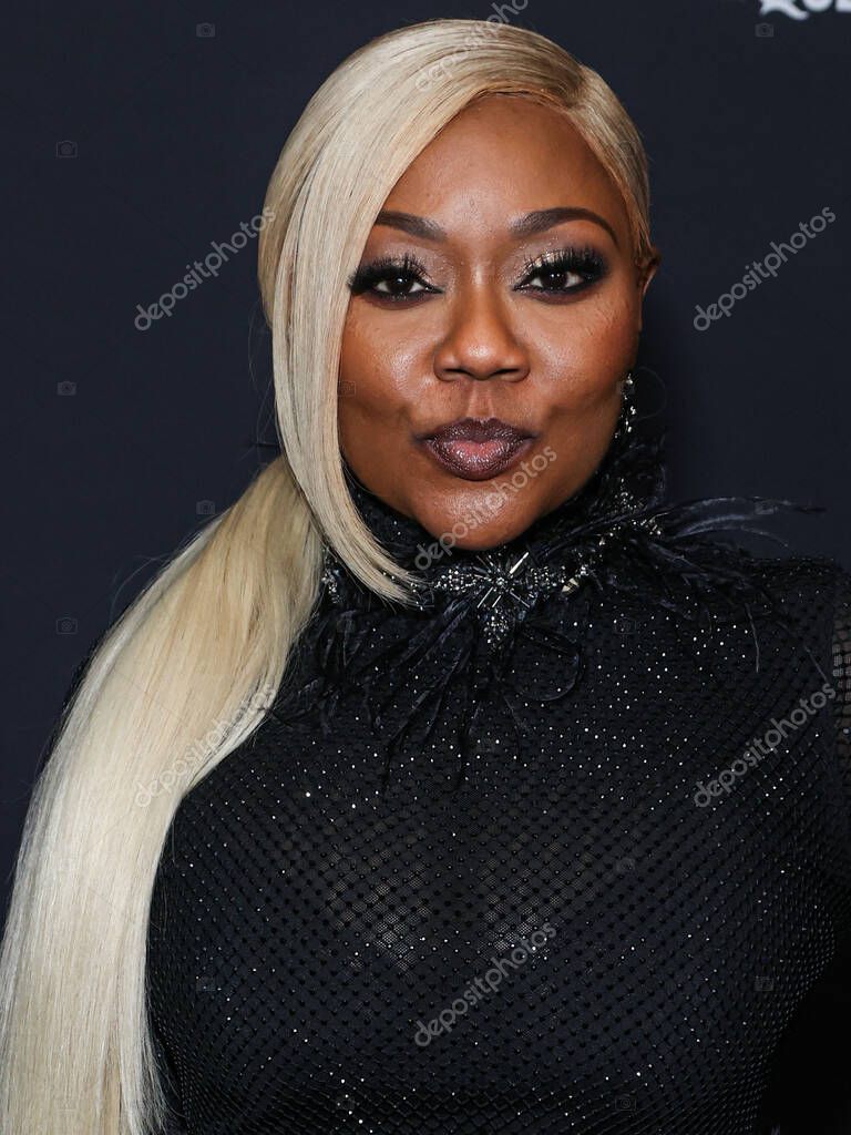 LaTocha Scott Rocky Bivens arrives at Bravo's 'SWV & Xscape The Queens