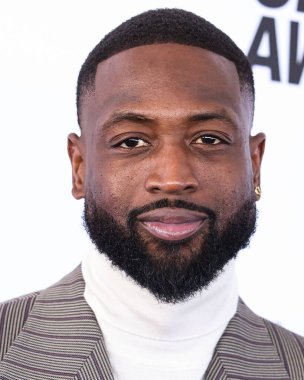 American former professional basketball player Dwyane Wade arrives at the 2023 Film Independent Spirit Awards held at the Santa Monica Beach on March 4, 2023 in Santa Monica, Los Angeles, California, United States. 