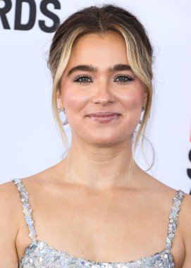 Haley Lu Richardson arrives at the 2023 Film Independent Spirit Awards held at the Santa Monica Beach on March 4, 2023 in Santa Monica, Los Angeles, California, United States. 