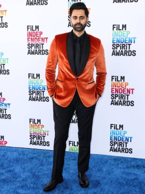 Hasan Minhaj arrives at the 2023 Film Independent Spirit Awards held at the Santa Monica Beach on March 4, 2023 in Santa Monica, Los Angeles, California, United States. 