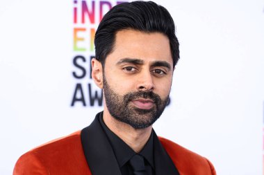 Hasan Minhaj arrives at the 2023 Film Independent Spirit Awards held at the Santa Monica Beach on March 4, 2023 in Santa Monica, Los Angeles, California, United States. 