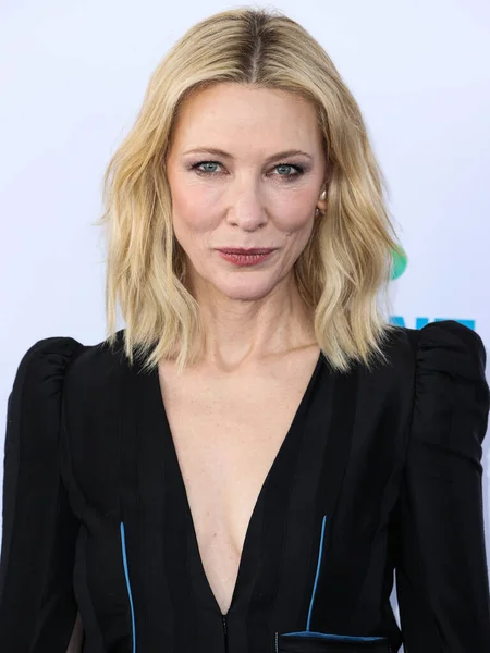 stock image Australian actress Cate Blanchett wearing Loewe arrives at the 2023 Film Independent Spirit Awards held at the Santa Monica Beach on March 4, 2023 in Santa Monica, Los Angeles, California, United States.