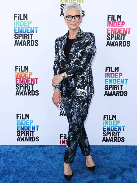 Jamie Lee Curtis Arrives 2023 Film Independent Spirit Awards Held — Stock fotografie