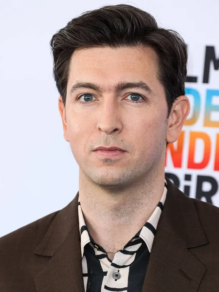 Nicholas Braun Arriveert 2023 Film Independent Spirit Awards Maart 2023 — Stockfoto