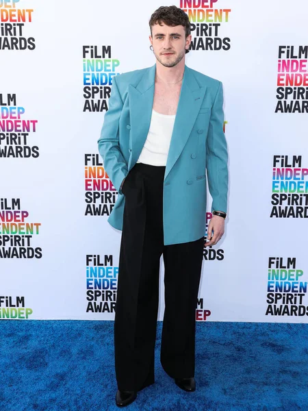 stock image Paul Mescal arrives at the 2023 Film Independent Spirit Awards held at the Santa Monica Beach on March 4, 2023 in Santa Monica, Los Angeles, California, United States. 