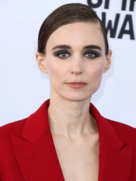 stock image Rooney Mara arrives at the 2023 Film Independent Spirit Awards held at the Santa Monica Beach on March 4, 2023 in Santa Monica, Los Angeles, California, United States. 