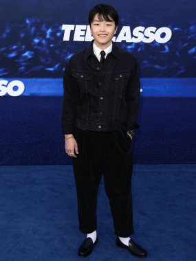 Alex Shibutani, Apple TV 'nin Los Angeles Prömiyeri' ne 7 Mart 2023 'te Regency Village Theatre' da düzenlenen Ted Lasso 'nun 3. sezonuna geliyor..