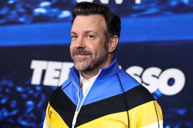 Jason Sudeikis 7 Mart 2023 'te Westwood, Los Angeles, Kaliforniya' da Regency Village Theatre 'da düzenlenen Los Angeles Prömiyer of Apple TV +' s Original Series 'Ted Lasso' nun 3. sezonuna geliyor.. 