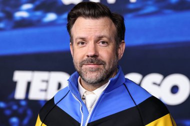 Jason Sudeikis 7 Mart 2023 'te Westwood, Los Angeles, Kaliforniya' da Regency Village Theatre 'da düzenlenen Los Angeles Prömiyer of Apple TV +' s Original Series 'Ted Lasso' nun 3. sezonuna geliyor.. 