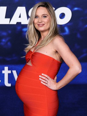 MJ Delaney, 7 Mart 2023 'te Westwood, Los Angeles, Kaliforniya' da Regency Village Theatre 'da düzenlenen Los Angeles Prömiyer of Apple TV +' s Original Series 'Ted Lasso' nun 3. sezonuna geliyor..