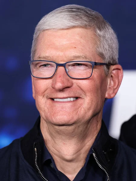 Chief Executive Officer Apple Tim Cook Arrives Los Angeles Premiere — Stock Photo, Image