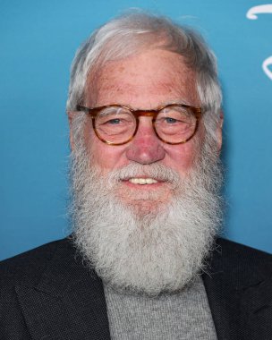 Amerikan televizyon sunucusu, komedyen, yazar ve yapımcı Dave Letterman, 8 Mart 2023 'te Los Angeles' taki The Orpheum Theatre 'da düzenlenen Disney +' Music Docu-Special 'Bono & The Edge: A kind of Homecoming' e geldi.