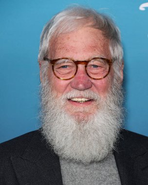 Amerikan televizyon sunucusu, komedyen, yazar ve yapımcı Dave Letterman, 8 Mart 2023 'te Los Angeles' taki The Orpheum Theatre 'da düzenlenen Disney +' Music Docu-Special 'Bono & The Edge: A kind of Homecoming' e geldi.
