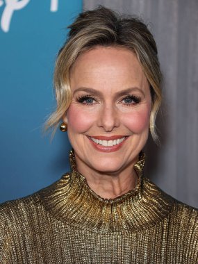Amerikalı aktris Melora Hardin, 8 Mart 2023 'te Los Angeles, Kaliforniya, Los Angeles' taki The Orpheum Theatre 'da düzenlenen 