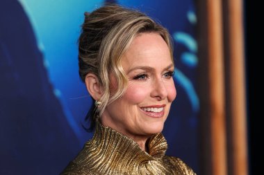 Amerikalı aktris Melora Hardin, 8 Mart 2023 'te Los Angeles, Kaliforniya, Los Angeles' taki The Orpheum Theatre 'da düzenlenen 