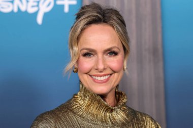 Amerikalı aktris Melora Hardin, 8 Mart 2023 'te Los Angeles, Kaliforniya, Los Angeles' taki The Orpheum Theatre 'da düzenlenen 