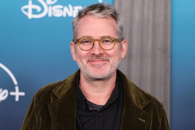 Amerikalı film yapımcısı, yönetmen ve yazar Morgan Neville, 8 Mart 2023 'te Los Angeles' taki The Orpheum Theatre 'da düzenlenen Disney +' Music Docu-Special 'Bono & The Edge: A kind of Homecoming, with Dave Letterman' e geldi.