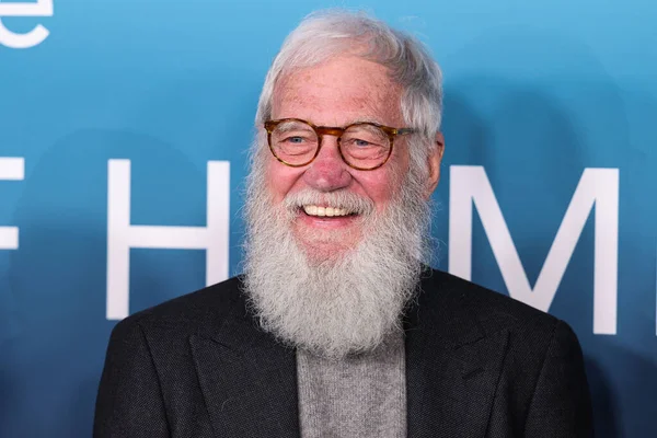 American Television Host Comedian Writer Producer Dave Letterman Arrives Los — Stock Photo, Image