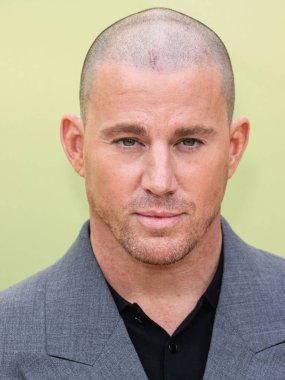 Amerikalı aktör Channing Tatum, 9 Mart 2023 'te Batı Hollywood, Los Angeles, Kaliforniya, ABD' deki Pasifik Tasarım Merkezi 'nde düzenlenen Versace Güz / Kış 2023 Moda Gösterisi' ne geldi..
