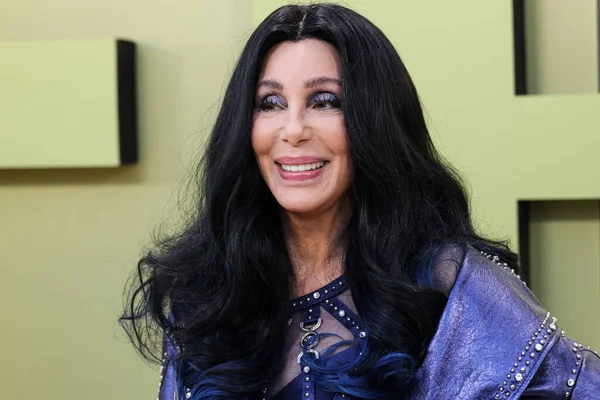American Singer Actress Television Personality Cher Cherilyn Sarkisian Arrives Versace — Stock Photo, Image