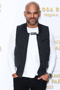Porto Rikolu aktör Amaury Nolasco, 10 Mart 2023 tarihinde Bel Air, Los Angeles, Kaliforniya, ABD 'de düzenlenen Darren Dzienciol ve Richie Akiva Oscar Partisi 2023' e geldi.. 