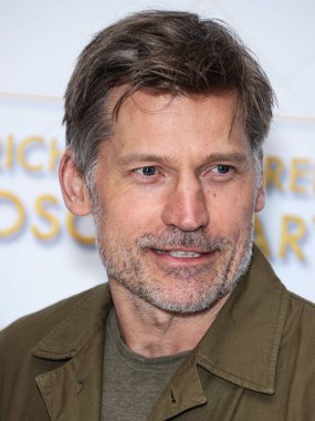 Danimarkalı aktör ve yapımcı Nikolaj Coster-Waldau, 10 Mart 2023 tarihinde Bel Air, Los Angeles, Kaliforniya, ABD 'de düzenlenen Darren Dzienciol ve Richie Akiva Oscar Partisi 2023' e geldi.. 