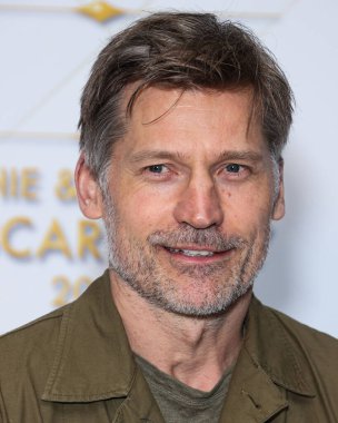 Danimarkalı aktör ve yapımcı Nikolaj Coster-Waldau, 10 Mart 2023 tarihinde Bel Air, Los Angeles, Kaliforniya, ABD 'de düzenlenen Darren Dzienciol ve Richie Akiva Oscar Partisi 2023' e geldi.. 