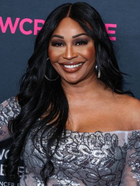 American model, reality television personality and actress Cynthia Bailey arrives at The Women's Cancer Research Fund's An Unforgettable Evening Benefit Gala 2023 held at the Beverly Wilshire, A Four Seasons Hotel on March 16, 2023 in Beverly Hills clipart