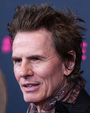 İngiliz rock grubu Duran Duran 'dan İngiliz müzisyen John Taylor, 16 Mart 2023' te Beverly Wilshire, A Four Seasons Hotel 'de düzenlenen The Women' s Cancer Research Fund 's An Unforgettable Evening Benefit Gala 2023' e geldi.