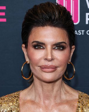 Amerikalı aktris, televizyon kişiliği ve mankeni Lisa Rinna, 16 Mart 2023 'te Beverly Wilshire, A Four Seasons Hotel' de düzenlenen Unutulmaz Akşam Yardım Galası 2023 'e geldi.