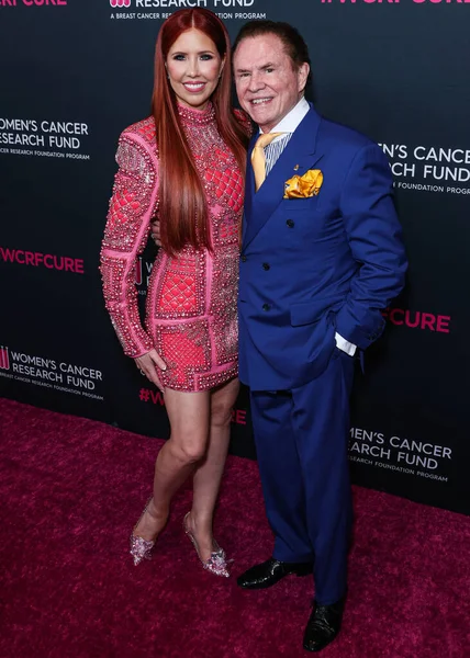 Стейсі Стівенсон Річард Стівенсон Прибувають Women Cancer Research Fund Unforgettable — стокове фото