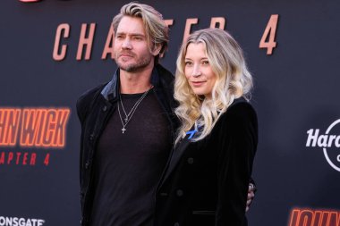 Chad Michael Murray ve Sarah Roemer, 20 Mart 2023 'te Hollywood, Los Angeles, Kaliforniya, ABD' de bulunan TCL Çin Tiyatrosu IMAX 'te düzenlenen 