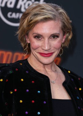 Amerikalı aktris Katee Sackhoff, 20 Mart 2023 'te Hollywood, Los Angeles, Kaliforniya, ABD' deki TCL Çin Tiyatrosu IMAX 'te düzenlenen' John Wick 'in Los Angeles Premiere' ine geldi.. 