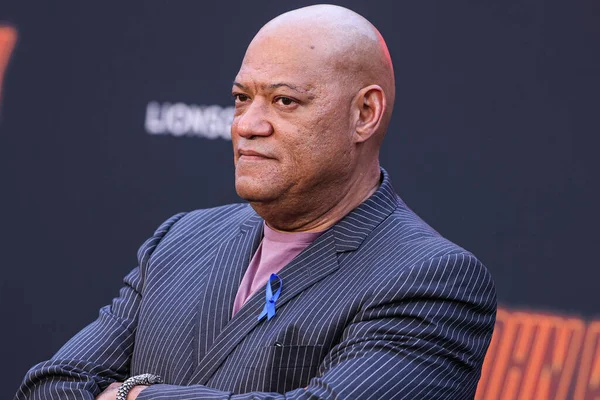 stock image American actor and producer Laurence Fishburne arrives at the Los Angeles Premiere Of Lionsgate's 'John Wick: Chapter 4' held at the TCL Chinese Theatre IMAX on March 20, 2023 in Hollywood, Los Angeles, California, United States. 