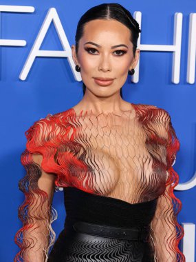 Christine Chiu, Moda Vakfı 'na geldi. Ödül 2023, 21 Mart 2023 tarihinde Hollywood, Los Angeles, Kaliforniya, ABD 'de Goya Stüdyoları' nda düzenlendi..