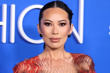 Christine Chiu, Moda Vakfı 'na geldi. Ödül 2023, 21 Mart 2023 tarihinde Hollywood, Los Angeles, Kaliforniya, ABD 'de Goya Stüdyoları' nda düzenlendi..