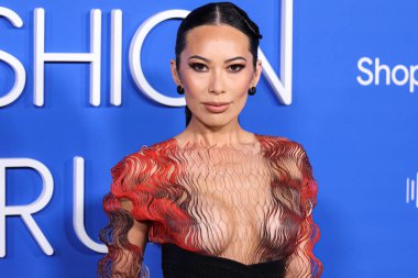 Christine Chiu, Moda Vakfı 'na geldi. Ödül 2023, 21 Mart 2023 tarihinde Hollywood, Los Angeles, Kaliforniya, ABD 'de Goya Stüdyoları' nda düzenlendi..