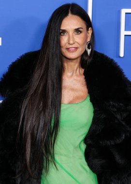 Demi Moore, Moda Vakfı 'na ulaştı. Ödül 2023, 21 Mart 2023 tarihinde Hollywood, Los Angeles, Kaliforniya, ABD 'de Goya Stüdyoları' nda düzenlendi..