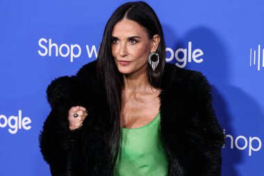 Demi Moore arrives at the Fashion Trust U.S. Awards 2023 held at Goya Studios on March 21, 2023 in Hollywood, Los Angeles, California, United States. clipart