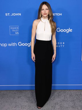 Halston Sage Moda Vakfı 'na ulaştı. Ödül 2023, 21 Mart 2023 tarihinde Hollywood, Los Angeles, Kaliforniya, ABD 'de Goya Stüdyoları' nda düzenlendi..