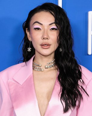 Jessica Wang Moda Vakfı 'na geldi. Ödül 2023, 21 Mart 2023 tarihinde Hollywood, Los Angeles, Kaliforniya, ABD 'de Goya Stüdyoları' nda düzenlendi..